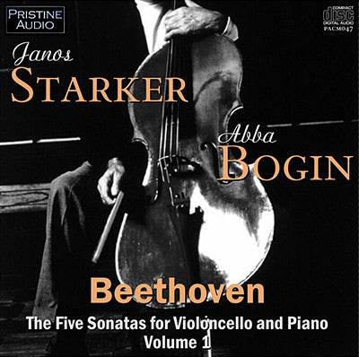 STARKER & BOGIN Beethoven: Cello Sonatas Vol. 1 (1952) - PACM047