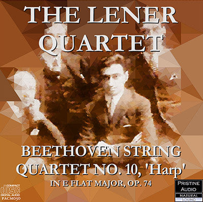 LÉNER QUARTET Beethoven: String Quartet No. 10 (1932) - PACM050