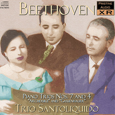TRIO SANTOLIQUIDO Beethoven: Piano Trios 4 & 7 (1952/7) - PACM058
