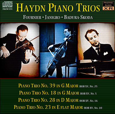 FOURNIER, JANIGRO, SCHERCHEN The Piano Trios Collection (1951-53) - PABX021