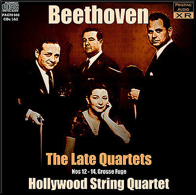 At håndtere bevægelse Kedelig HOLLYWOOD QUARTET Beethoven: The Late Quartets (1957) - PACM082 – Pristine  Classical