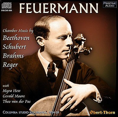 FEUERMANN plays Beethoven, Brahms, Reger & Schubert (1934-39) - PACM086