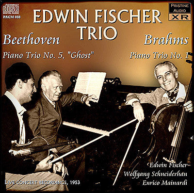 EDWIN FISCHER TRIO plays Beethoven, Brahms and Schumann (1953) - PACM088