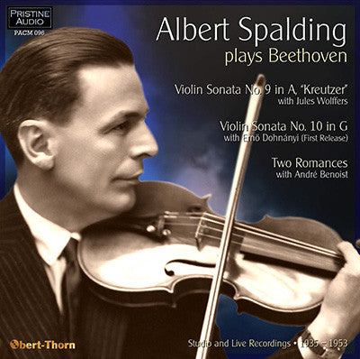 SPALDING plays Beethoven Sonatas & Romances (1935-53) - PACM096