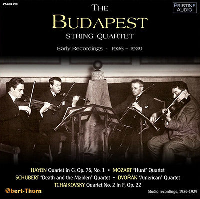 BUDAPEST QUARTET Early Recordings (1926-29) - PACM098
