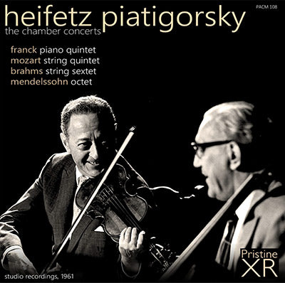 HEIFETZ, PIATIGORSKY The Chamber Concerts (1961) - PACM108