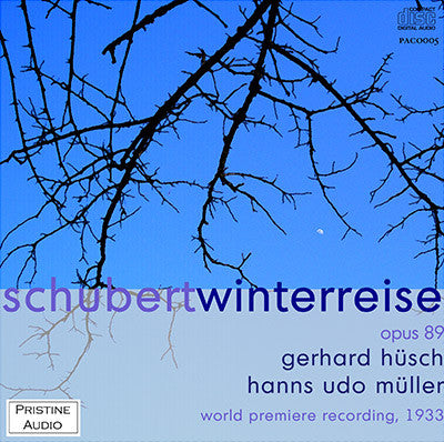 HÜSCH Schubert: Winterreise (1933) - PACO005