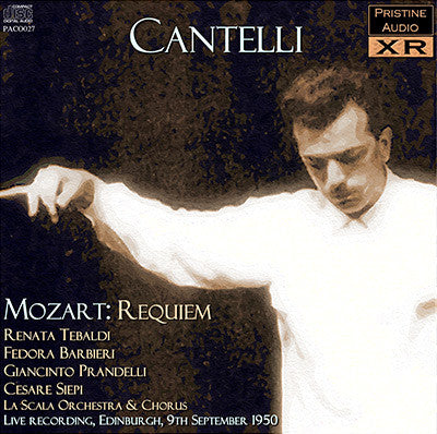 CANTELLI Mozart: Requiem (1950) - PACO027