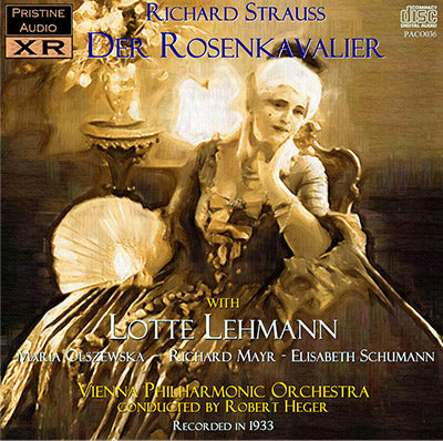 LEHMANN R. Strauss: Der Rosenkavalier (1933) - PACO036