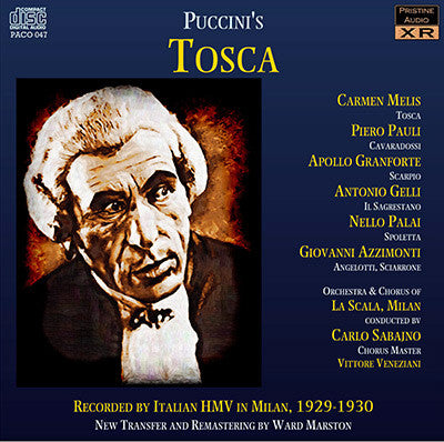 SABAJNO Puccini: Tosca (1929/30) - PACO047