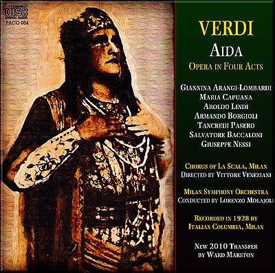 MOLAJOLI Verdi: Aida (1928) - PACO054