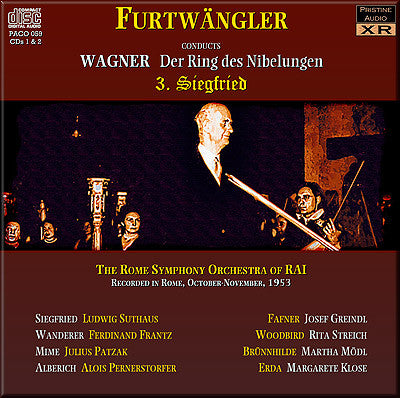 FURTWÄNGLER Wagner Ring Cycle: 3. Siegfried (1953, Rome) - PACO059