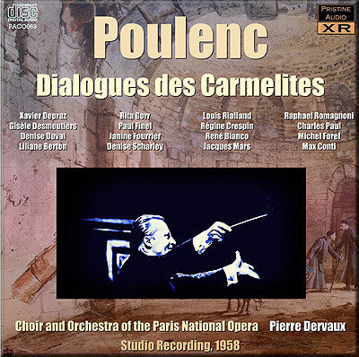 DERVAUX Poulenc: Dialogues des Carmelites (1958) - PACO069