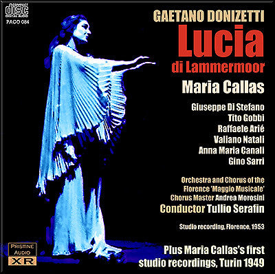 CALLAS Donizetti: Lucia di Lammermoor & First studio recordings (1953/1949) - PACO084