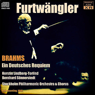 FURTWÄNGLER Brahms: Ein Deutsches Requiem (1948) - PACO086