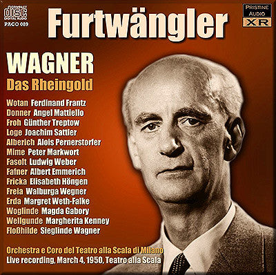 FURTWÄNGLER Wagner Ring Cycle: 1. Das Rheingold (1950, La Scala) - PACO089
