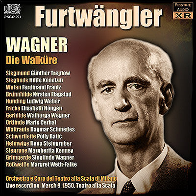 FURTWÄNGLER Wagner Ring Cycle: 2. Die Walküre (1950, La Scala) - PACO091
