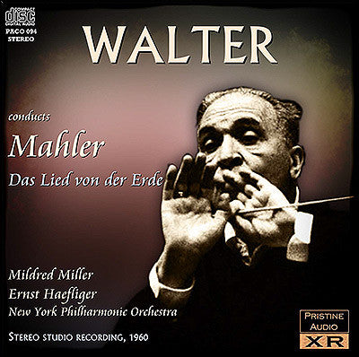 WALTER Mahler: Das Lied von der Erde (1960) - PACO094