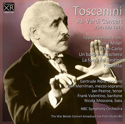 TOSCANINI All-Verdi Concert (1943) - PACO106