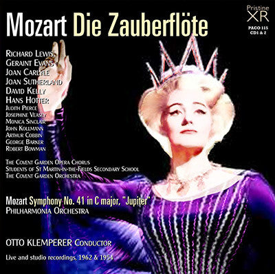 KLEMPERER Mozart: Die Zauberflöte, Symphony No. 41 (1962/1954) - PACO115