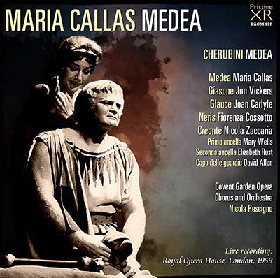 CALLAS Cherubini: Medea (1959, Covent Garden) - PACO119