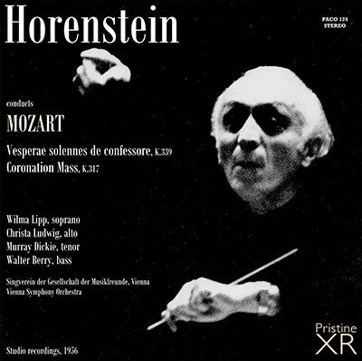 HORENSTEIN Mozart: Coronation Mass and Vesperae Solemnes de Confessore (1956) - PACO124
