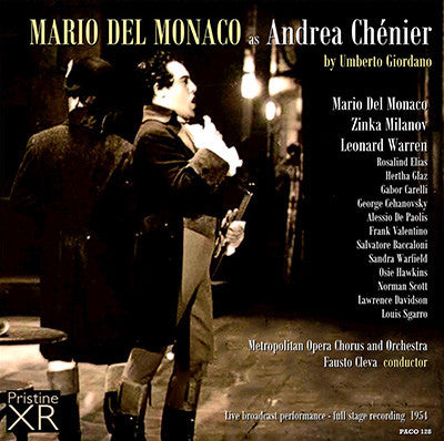 CLEVA Giordano: Andrea Chénier (1954, Met) - PACO128