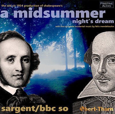 SARGENT Mendelssohn/Shakespeare: A Midsummer Night's Dream (1954