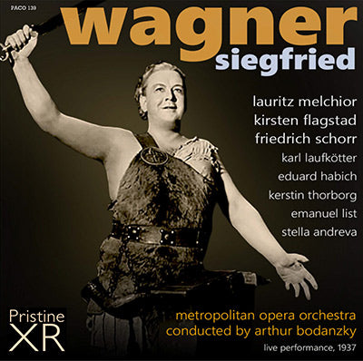 WAGNER Siegfried - Melchior, Flagstad, Schorr, Met Opera, Bodanzky (1937) - PACO139
