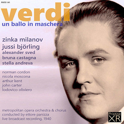 BJÖRLING in Verdi's Un Ballo in Maschera (1940) - PACO140