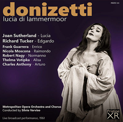 SUTHERLAND Donizetti: Lucia di Lammermoor (1961) - PACO141