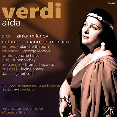 MILANOV Verdi - Aïda (Met Opera, 1953) - PACO147