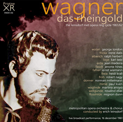 LEINSDORF Wagner Ring Cycle: 1. Das Rheingold (1961, Met) - PACO152