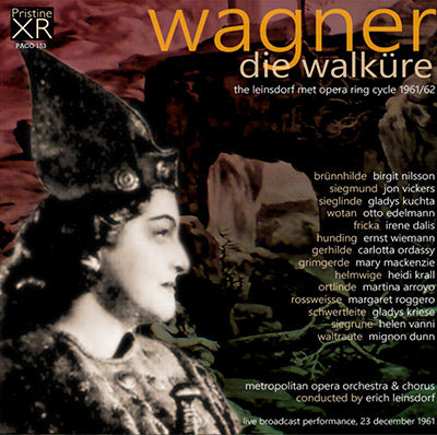 LEINSDORF Wagner Ring Cycle: 2. Die Walküre (1961, Met) - PACO153