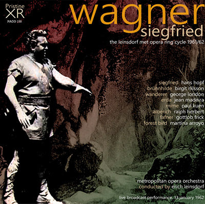 LEINSDORF Wagner Ring Cycle: 3. Siegfried (1962, Met) - PACO155