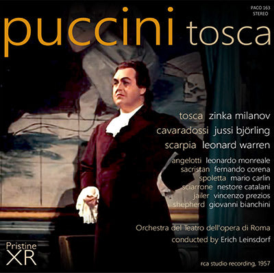 BJÖRLING, MILANOV in Puccini's Tosca (stereo, 1957) - PACO163