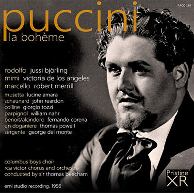 BJÖRLING, DE LOS ANGELES, BEECHAM Puccini: La Bohème (1956) - PACO164