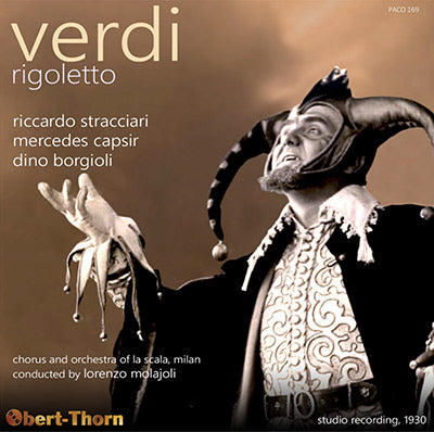 RICCARDO STRACCIARI in Verdi's Rigoletto (1930) - PACO169