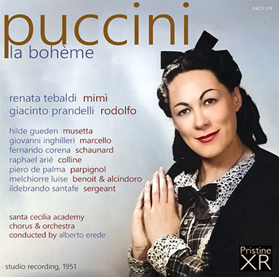 TEBALDI Puccini: La Bohème (1951) - PACO179