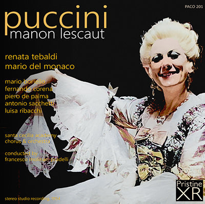 TEBALDI Puccini: Manon Lescaut (stereo, 1954) - PACO201