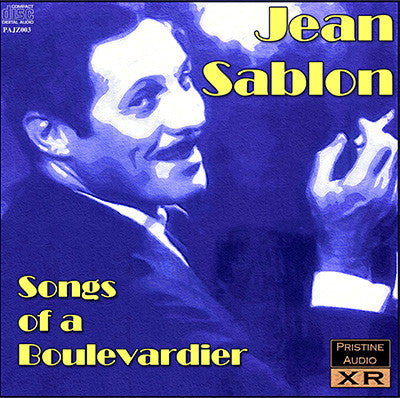 JEAN SABLON Songs of a Boulevardier (1952, 1933-39) - PAJZ003