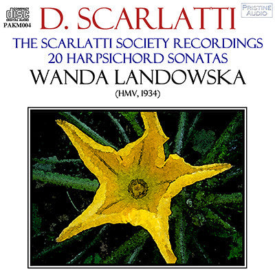 LANDOWSKA The Scarlatti Society Recordings (1934) - PAKM004