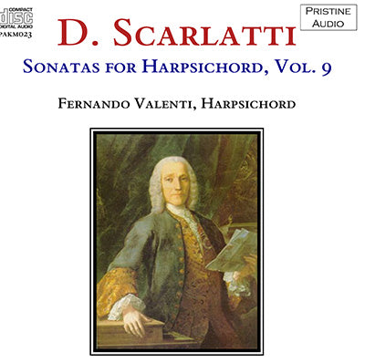 VALENTI Scarlatti: Harpsichord Sonatas, Vol. 9 (1955) - PAKM023