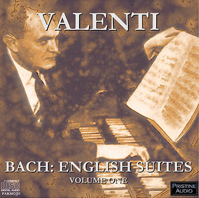 VALENTI Bach: English Suites, Vol. 1 (1953) - PAKM030