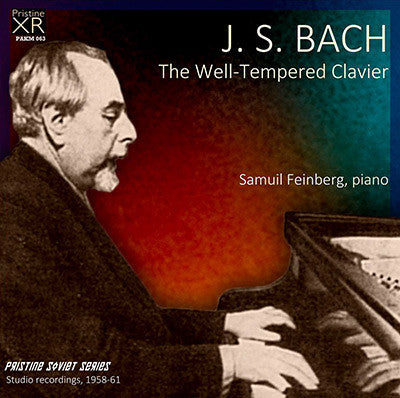 FEINBERG Bach: The Well-Tempered Clavier (1958-61) - PAKM063
