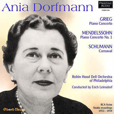 DORFMANN plays Grieg, Mendelssohn and Schumann PAKM066