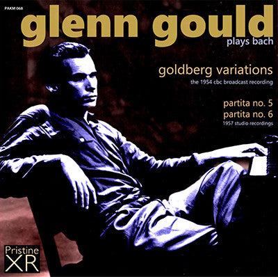 GOULD Bach: Goldberg Variations, 2 Partitas (CBC live 1954/1957) - PAKM068