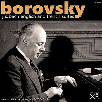 BOROVSKY Bach: English and French Suites (1952/53) - PAKM074