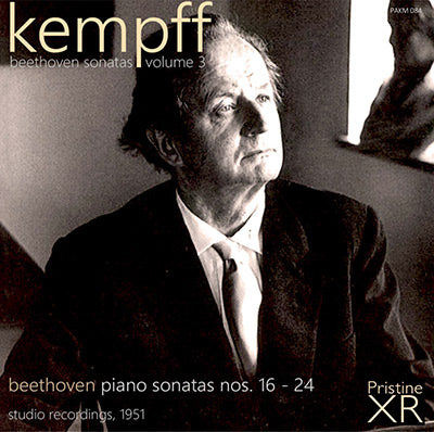 KEMPFF The Beethoven Piano Sonatas, Volume 3 (1951) - PAKM084