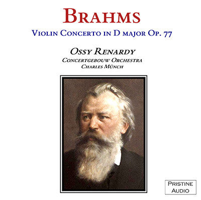 RENARDY Brahms: Violin Concerto (1948) - PASC013